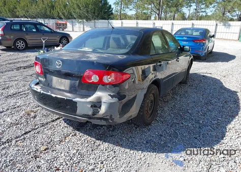 2005 Mazda Mazda6 I Base z USA, uszkodzony, nr VIN 1YVFP80C955M52256